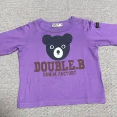 MIKIHOUSE(ダブルビー) 長袖Tシャツ ロンT  70