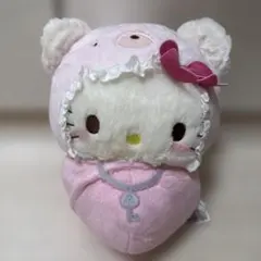 サンリオキャラクターズ ラテクマベビーおくるみBIGぬいぐるみ ハローキティのサムネイル