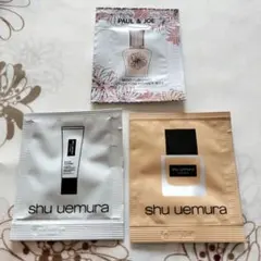 shu uemura　PAUL & JOE　サンプルセット