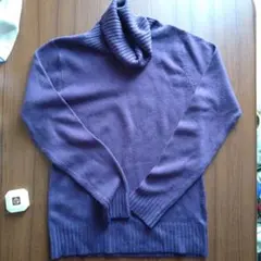 タートルネック　セーター