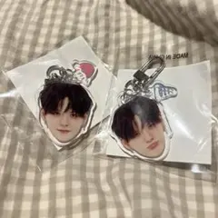 TREASURE 顔アクキー　ヨシ　ヨシノリ　喜　哀　2個セット