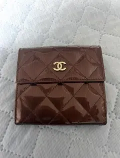 正規品！！　ギャランティカード　CHANEL ボルドー二つ折り