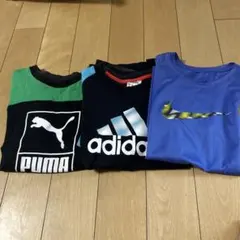 PUMA adidas Nike Tシャツ 3枚セット