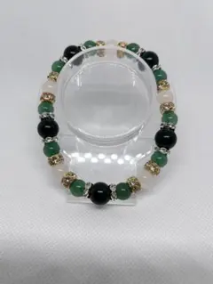 【13】1点もの★天然石ブレスレット/ハンドメイド