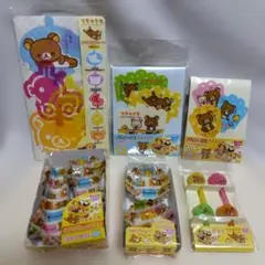 リラックマ お弁当デコレーションセット ピック バラン おかずカップ まとめ売りのサムネイル