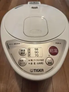 TIGER IH炊飯器 本体 ホワイト 美品 - メルカリ