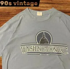 【USA製】90s スーベニアT ワシントン州 フェード ローカルT ビンテージ