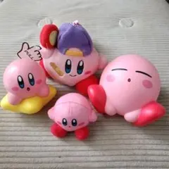 星のカービィぶるぶるぬいぐるみフィギュアマスコット4点セット推しヨーヨーカービィ