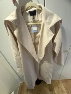 ベージュ フリース ガウンコート | MICOAMERI