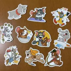 トムとジェリー ステッカー 10枚セット
