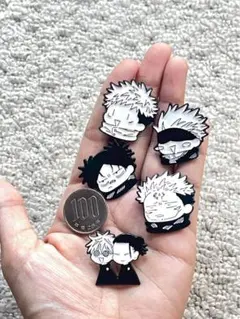 呪術廻戦　ピンバッジ　5点セット