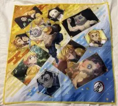 鬼滅の刃 ハンカチ 竈門炭治郎 竈門禰豆子 我妻善逸 嘴平伊之助 煉獄杏寿郎