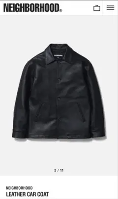 NEIGHBORHOOD ネイバーフッド シングル ライダースジャケット 牛革 2025年最新】NEIGHBORHOOD レザージャケット・ライダースの人気