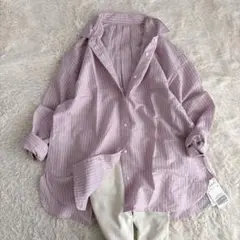 新品タグ付き✨25SS✨ジャーナルスタンダード　ハードマンズリネンコットンシャツのサムネイル