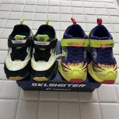 Moonstar 男児スニーカー 2足セット　スキルシューター19㎝