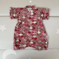 女の子甚平ロンパース73サイズ♪