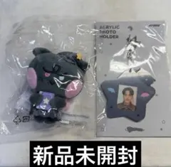 ateez MIGHTEEZ ぬいぐるみ キーリング IDフォトケース ウヨン