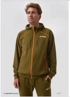 2025年モデル YONEX ヨネックス ユニスウェットパーカー オイルブラウン