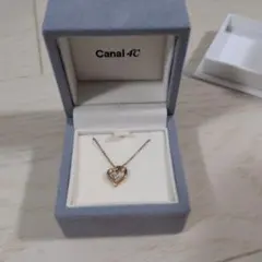 Canal 4℃ ハートモチーフ ネックレス
