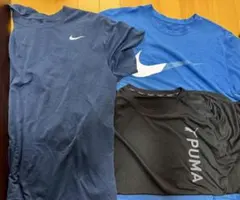 スポーツウェアセットNIKE2枚PUMA1枚(半袖3枚)
