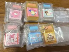 【コンプ】ローラー付き消しゴム風キーホルダー　シュガーバニーズmix ガチャ