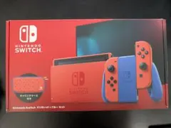 美品 Nintendo Switch マリオレッド×ブルー