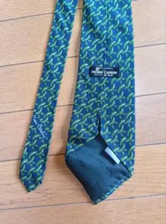 Pierre Cardin ネクタイ ネイビー/グリーン