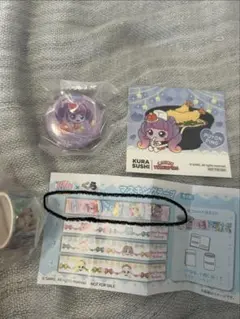 くら寿司 ティニピン マスキングテープ 缶バッジ　プヨンピン　ステッカー