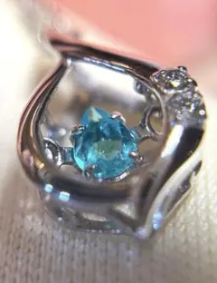 h*o様 パライバトルマリンネックレス　銅4.19%　K18WG