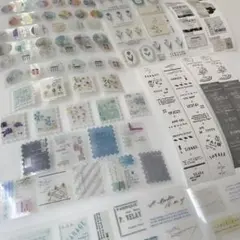 【おすそ分け】ヨハク ロールシール ラベラーシール 計10種類セット