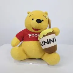 新品タグ付☆ディズニー プーさん ぬいぐるみ ハニーポット 正規品