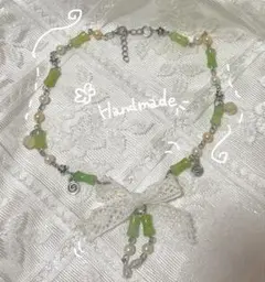 森ガール　フェアリーグランジ　ネックレス　【ハンドメイド】