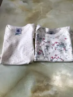 プチバトー　ロンパース　74cm  ２枚セット