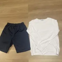 スポーツ 体操服 長袖、半袖、ズボン3枚セット