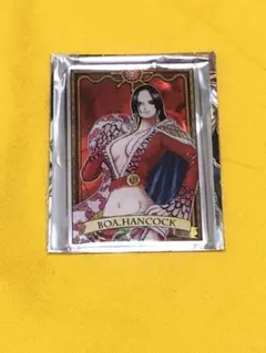 ワンピース　ジャンプショップ ステータスカード　ハンコック