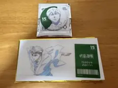 呪術廻戦 禪院直哉 MAPPA 15th 缶バッジ クリアカード