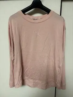 プーマ ピンク 長袖Tシャツ