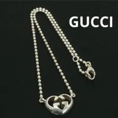 ✨GUCCI✨ グッチ インターロッキングハート ボールチェーン ネックレス