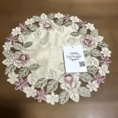 未使用⭐︎ドイリー 花柄