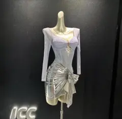 社交ダンス ラテンダンス 練習着　トップスのみ