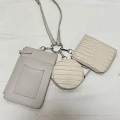 LOWRYS FARMの3SETショルダーBAG