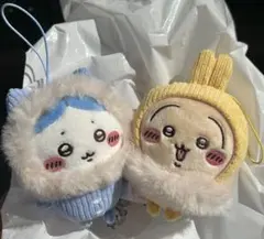 ちいかわ フッサフサなパジャママスコット うさぎ　ハチワレ　2個セット