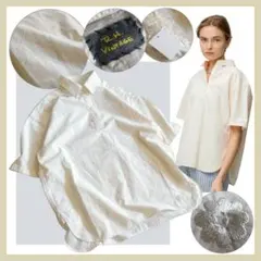 新品•未使用【“花柄”刺繍】ロンハーマン•ヴィンテージ／オーバーサイズ•シャツ