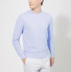(L09431) エポカ EPOCA UOMO ミニクランククルーネックニット