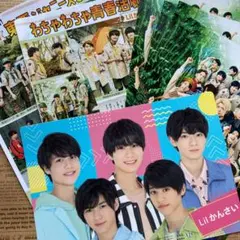 ジャニーズJr. 僕らのサバイバルウォーズ女性自身記事＆フライヤー&セブン下敷き