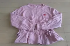 apres les cours アプレレクール 薄手 長袖スウェット 130cm