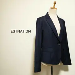 ESTNATION エストネーション ピンストライプ柄テーラードジャケットのサムネイル