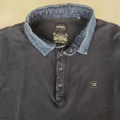 DIESEL　メンズ ポロシャツ デニムカラーのサムネイル