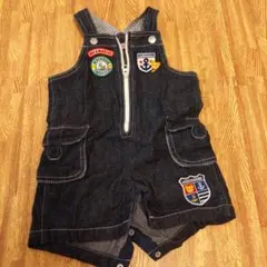 MIKI HOUSE デニムオーバーオール 95cm