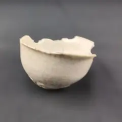 初期伊万里 白磁盃陶片 No1 百間窯 初期伊万里陶片 白磁ぐい呑み陶片 古陶磁